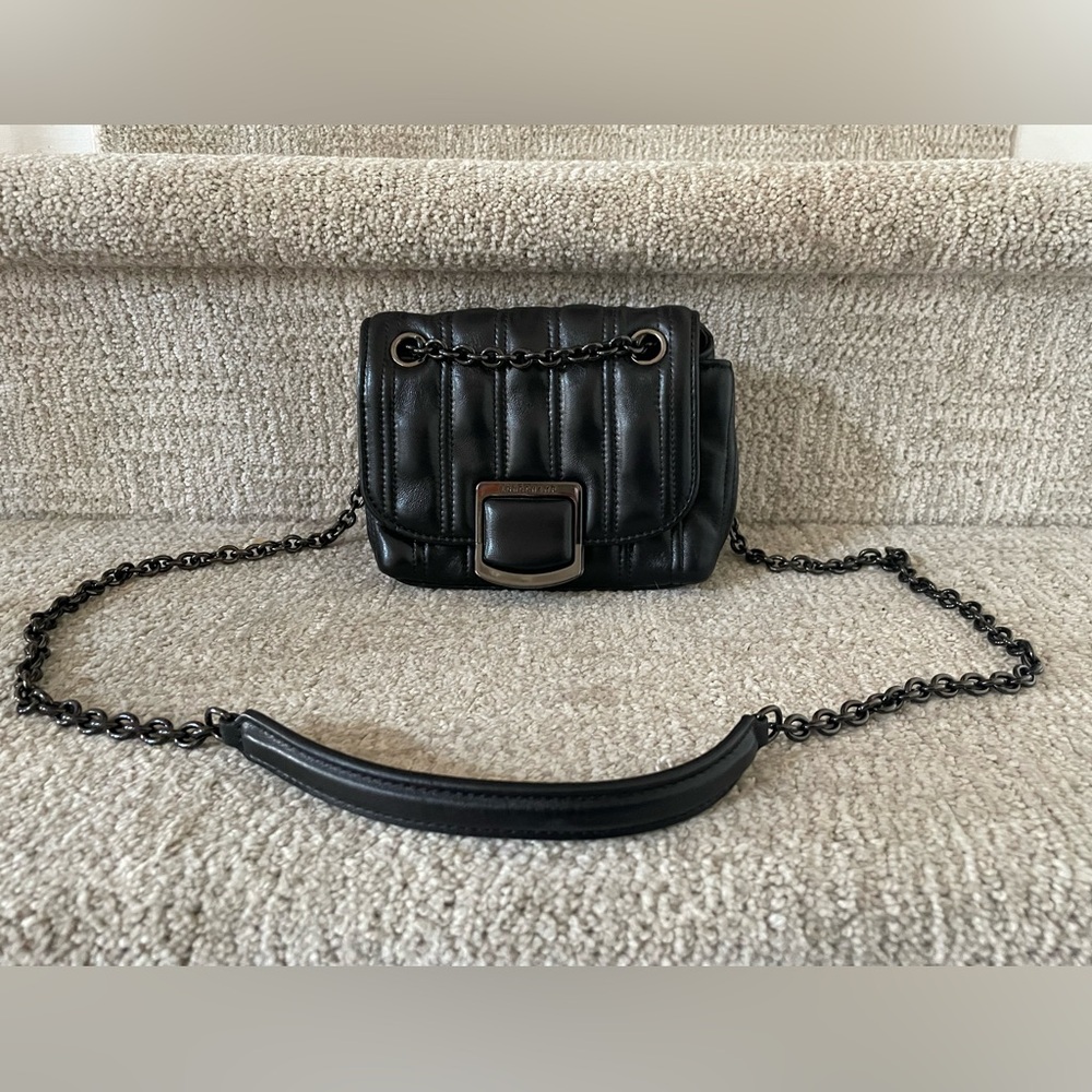 Longchamp Brioche XS Crossbody Shoulder Black Leather Handbag BRAND NEW - Picture 4 of 10